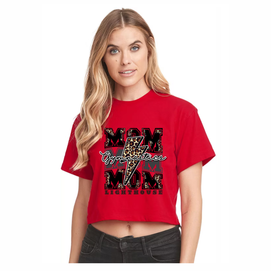 Mama Cheetah Gymnastics Parent Shirt