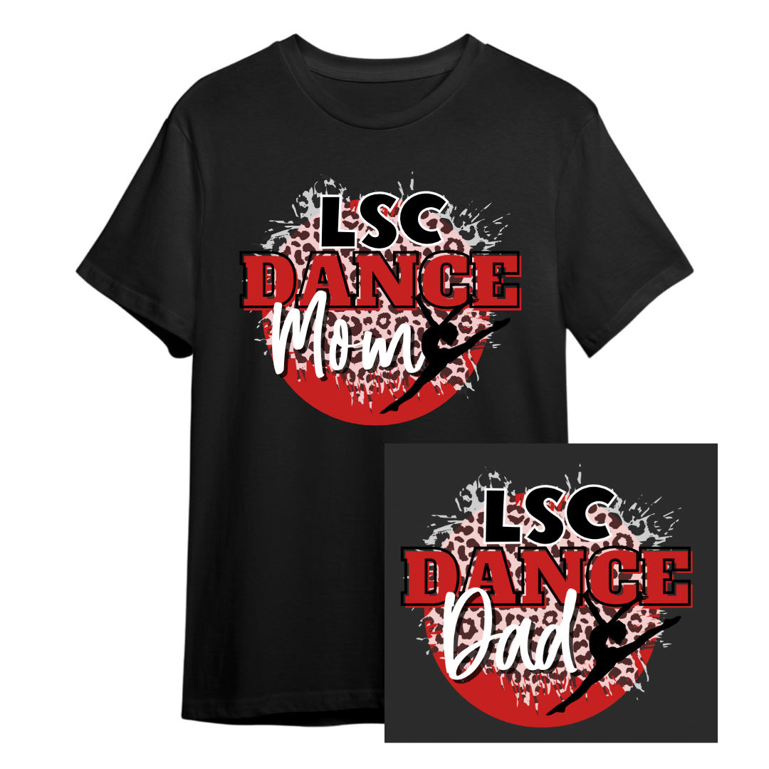 Dance Parent Shirt - Cheetah/Checkered